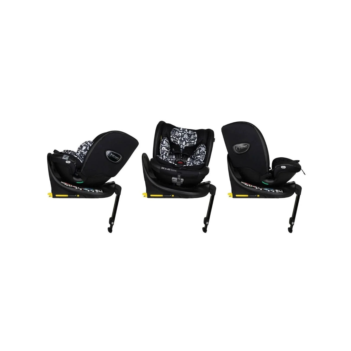 Cosatto All in All Extra i-Size 360 Group 0/1/2/3 Car Seat - Silhouette