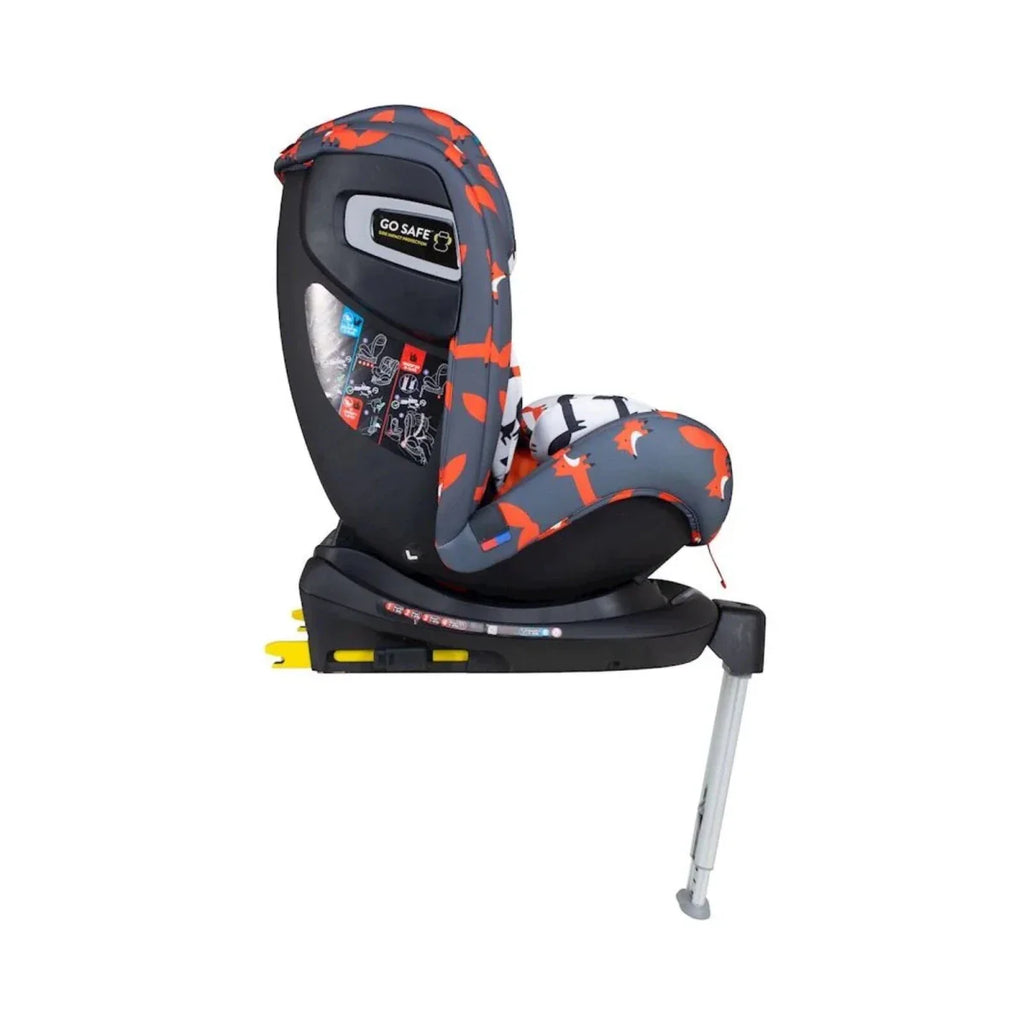 Cosatto All in All 360 Rotate i-Size Group 0+/1/2/3 Car Seat - Charcoal Mister Fox