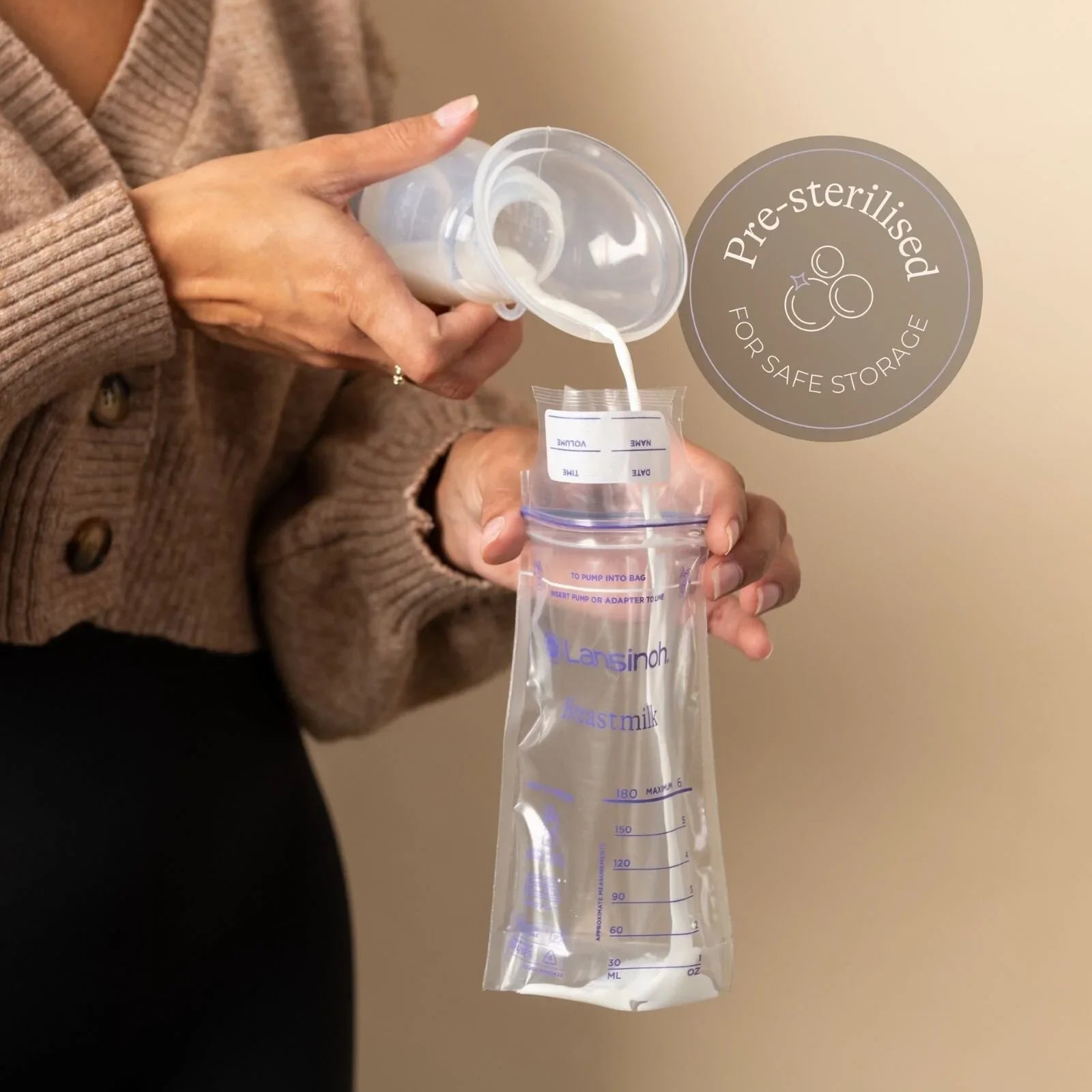 Lansinoh Breastmilk Storage Bags - Pack of 50