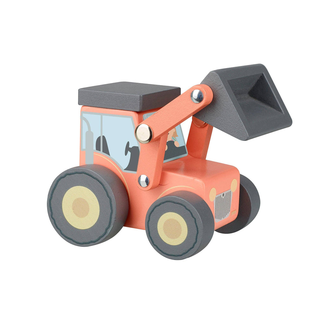Orange Tree Toys - Farmyard Wooden Loader Tractor