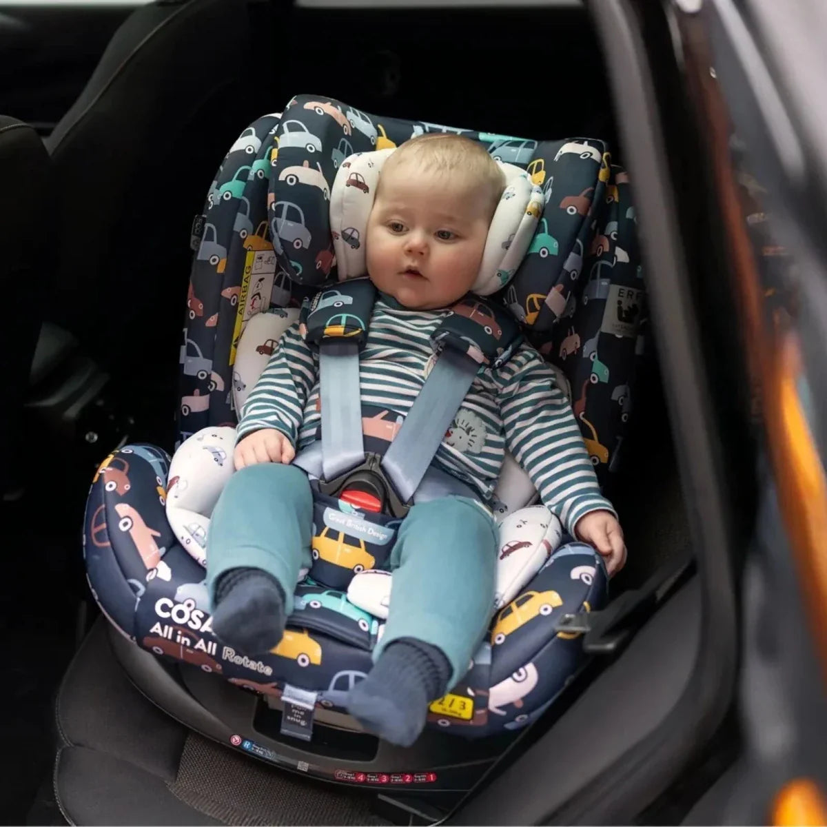 Cosatto All in All 360 Rotate i-Size Group 0+/1/2/3 Car Seat - Charcoal Mister Fox