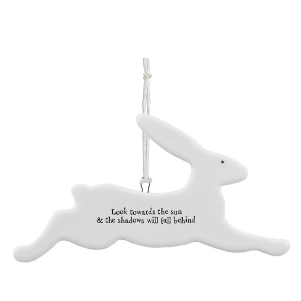 East of India Porcelain Bunny - Look Towards The Sun - Baby&More