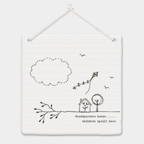 East of India Porcelain Square - Grandparents House... - Baby&More