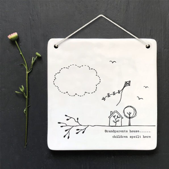 East of India Porcelain Square - Grandparents House... - Baby&More