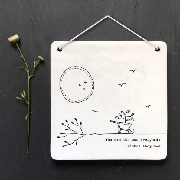 East of India Porcelain Square - You Are The Mum - Baby&More