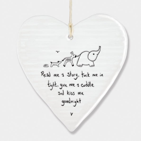 East of India Wobbly Round Heart - Read Me a Story - Baby&More