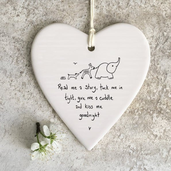 East of India Wobbly Round Heart - Read Me a Story - Baby&More