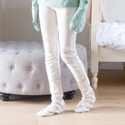 Eczema Clothing Ankle Protect Footed Pyjama Bottoms - 5-14 Years - Baby&More