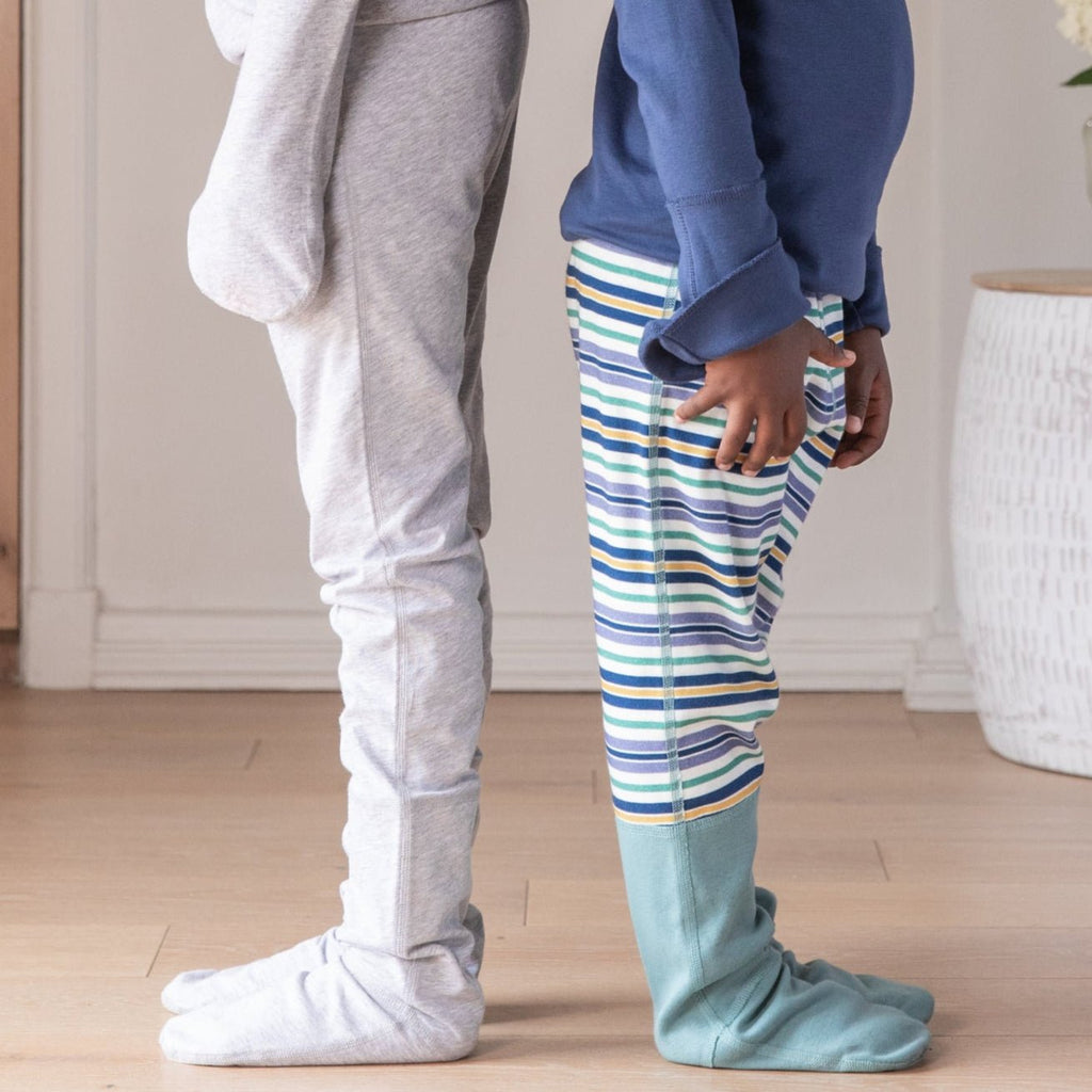 Eczema Clothing Ankle Protect Footed Pyjama Bottoms - 5-14 Years - Baby&More