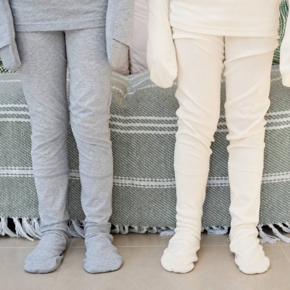 Eczema Clothing Ankle Protect Footed Pyjama Bottoms - 5-14 Years - Baby&More