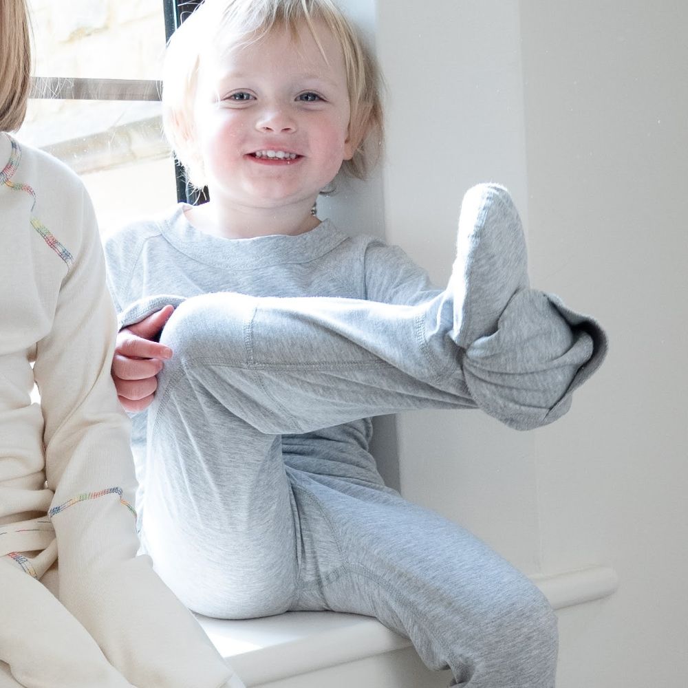 Eczema Clothing Eczema Ankle Protect Footed Pyjama Bottoms - 1-4 Years - Baby&More