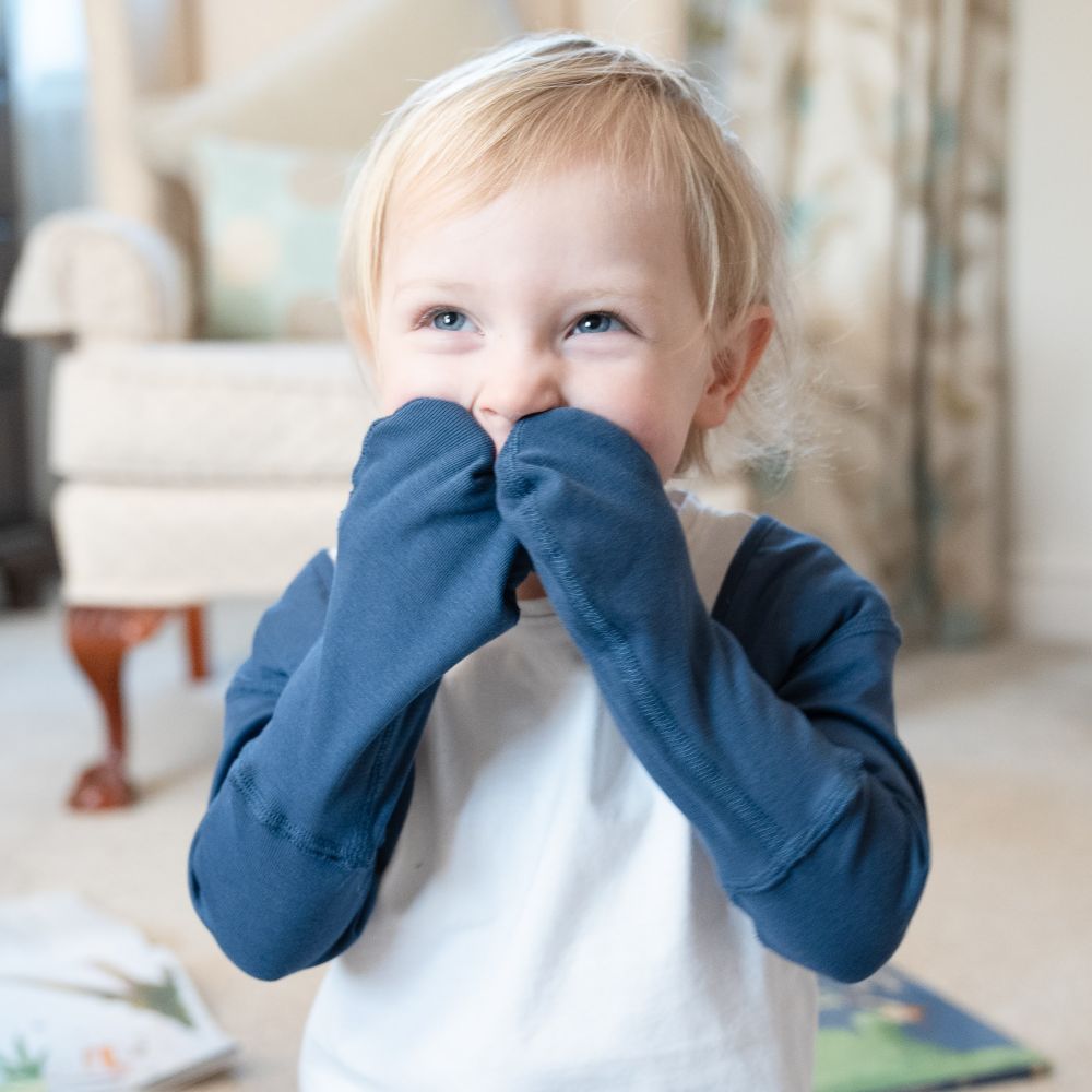 Eczema Clothing Eczema Scratch Mitten Shrug / Sleeves with Mittens - Baby&More