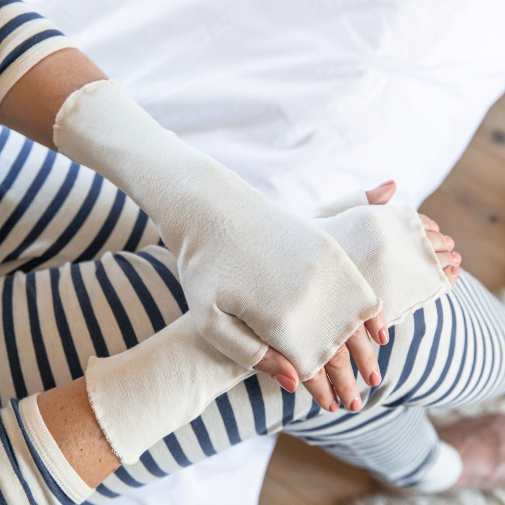 Eczema Clothing Fingerless Gloves - Adults - 2 Pairs - Baby&More