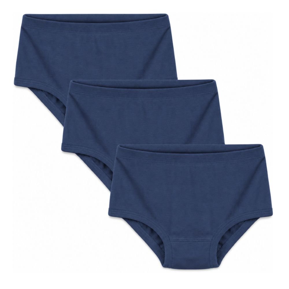 Eczema Clothing Girls Organic Briefs - 3 Pack - Baby&More
