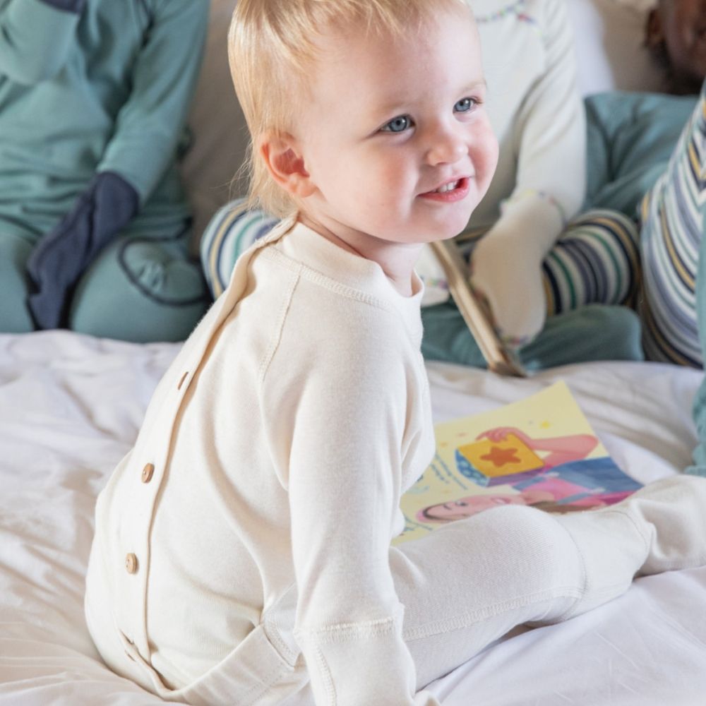 Eczema Clothing Scratch Mitten Footed Pyjamas - 1-4 Years - Baby&More
