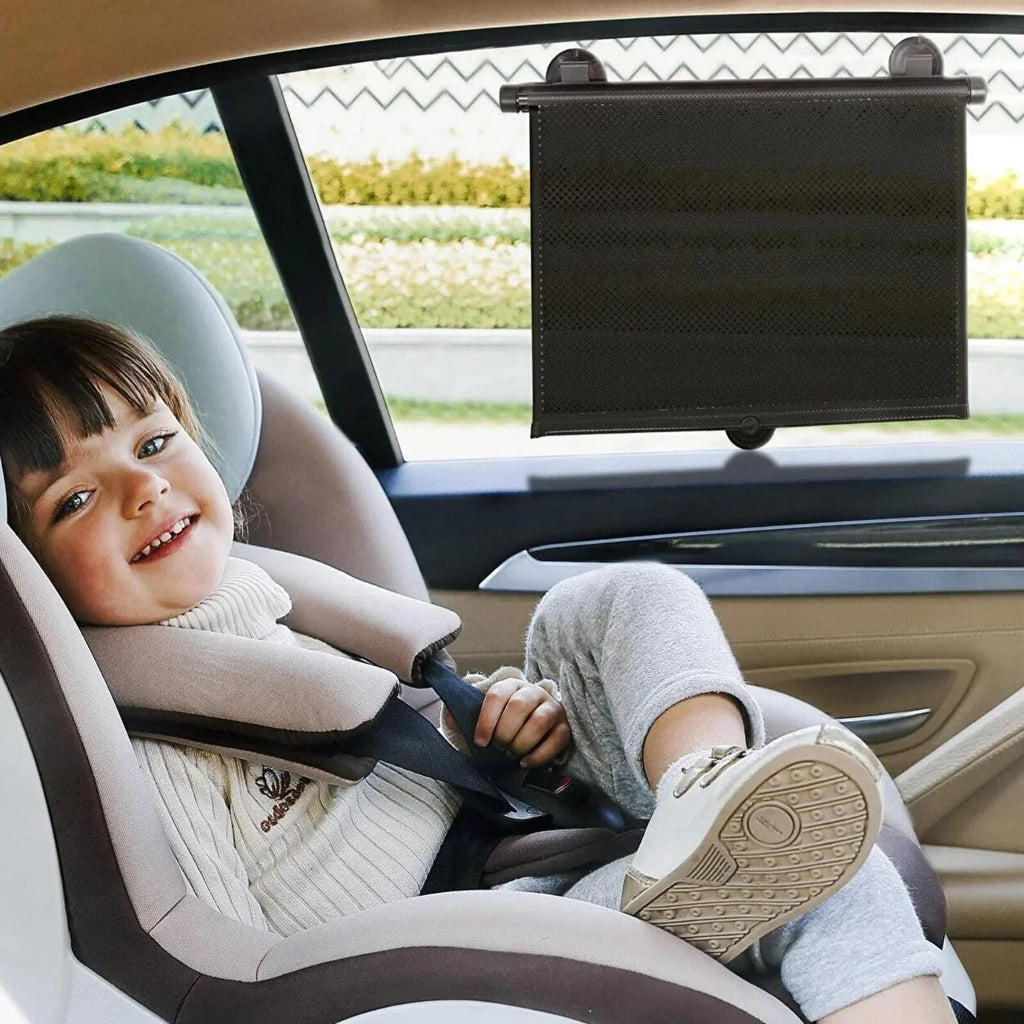 Roller Sunshade for Car Windows - 2 pack