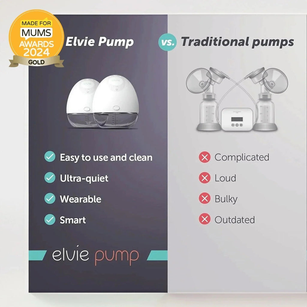 Elvie Pump Single Ultra - Quiet Wearable Electric Breast Pump - Baby&More