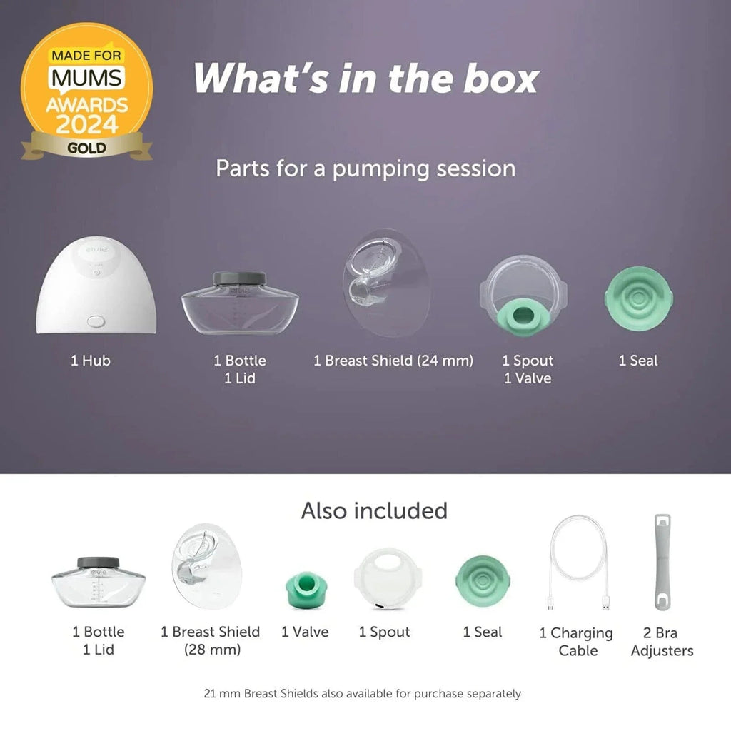 Elvie Pump Single Ultra - Quiet Wearable Electric Breast Pump - Baby&More
