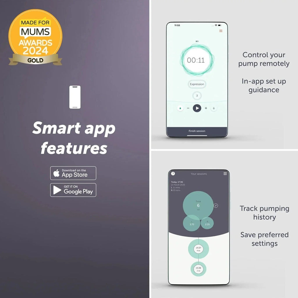 Elvie Stride Hands Free Single Electric Breast Pump - Baby&More