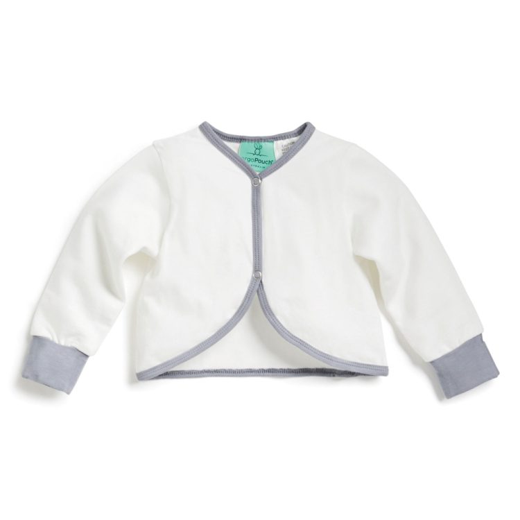 ergoPouch - Organic Long Sleeved Sleep Arm Warmers - Natural - 1.0 TOG - 12 - 36m - Baby&More