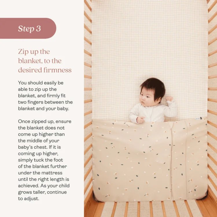 ergoPouch - Organic Untuckable Safer Sleep HugMe Blanket - 0.2 / 1.0 TOG - Baby&More