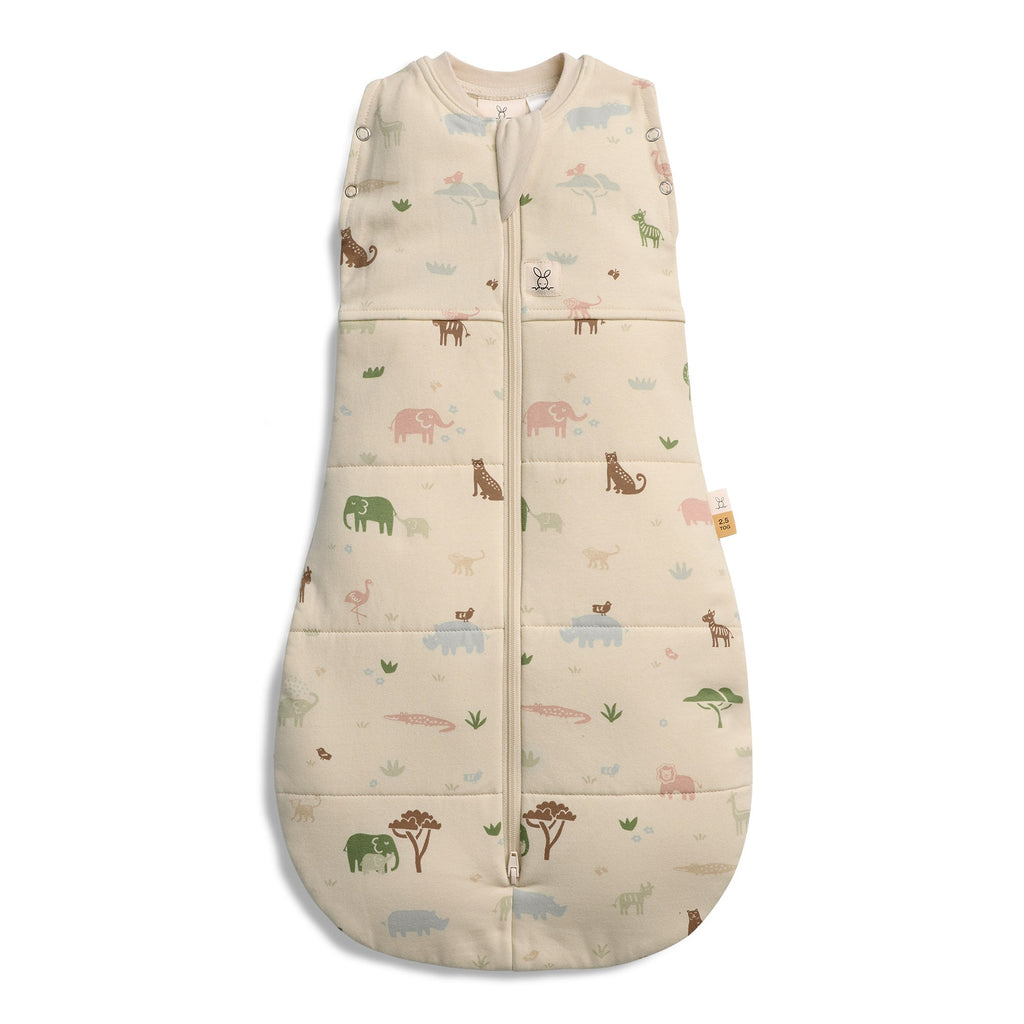 ergoPouch - Organic Winter Cocoon Swaddle Sleeping Bag - Savannah - 2.5 TOG - Baby&More