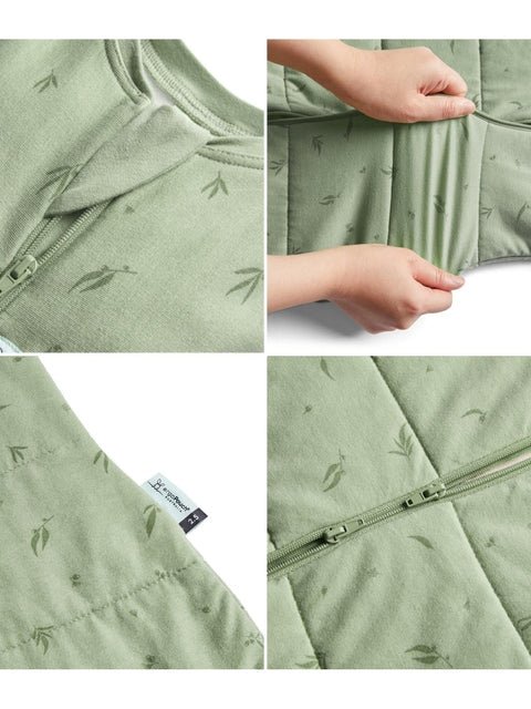 ergoPouch - Organic Winter Jersey Sleeping Bag - Pink Daisy - 3.5 TOG - Baby&More