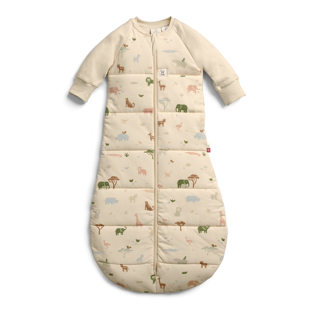 ergoPouch - Organic Winter Jersey Sleeping Bag - Savannah - 3.5 TOG - Baby&More