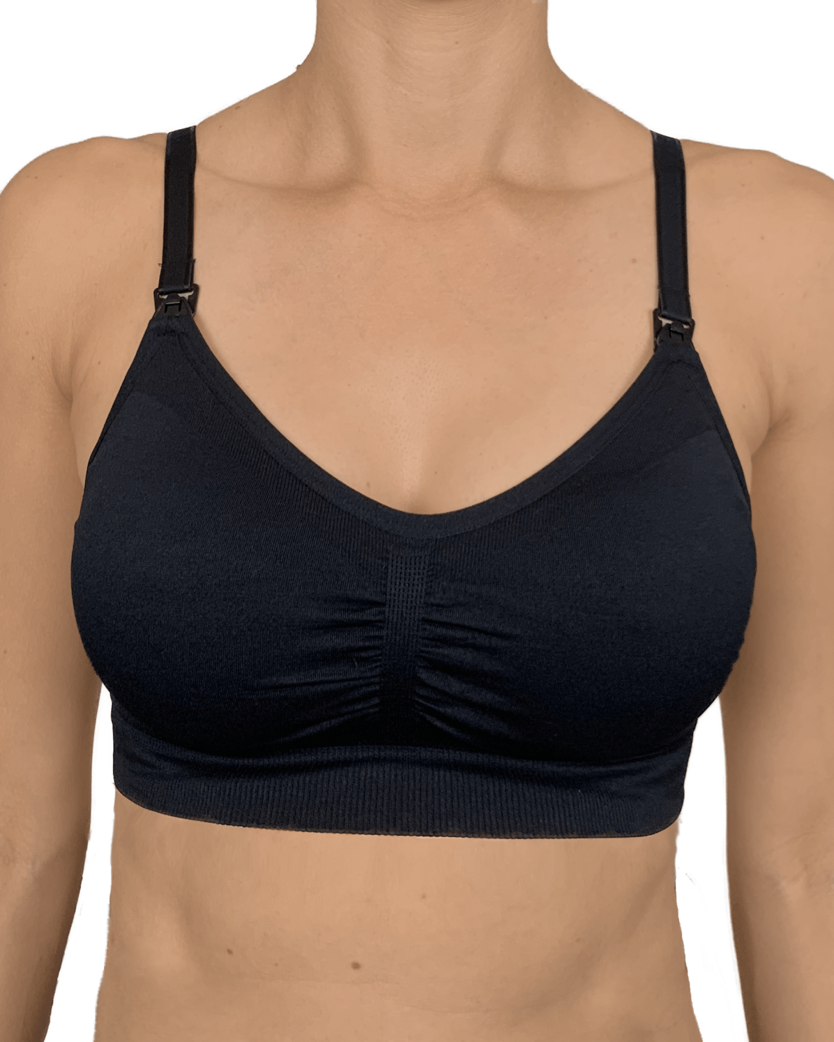 Everyday Seamfree Maternity and Nursing Bra in B to F Cup - White - Baby&More