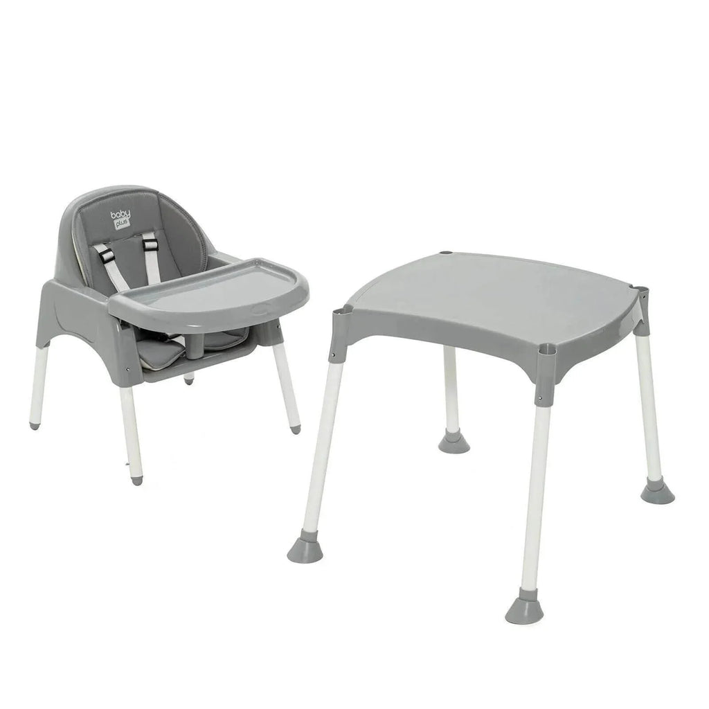 baby plus Convertible Highchair - Grey