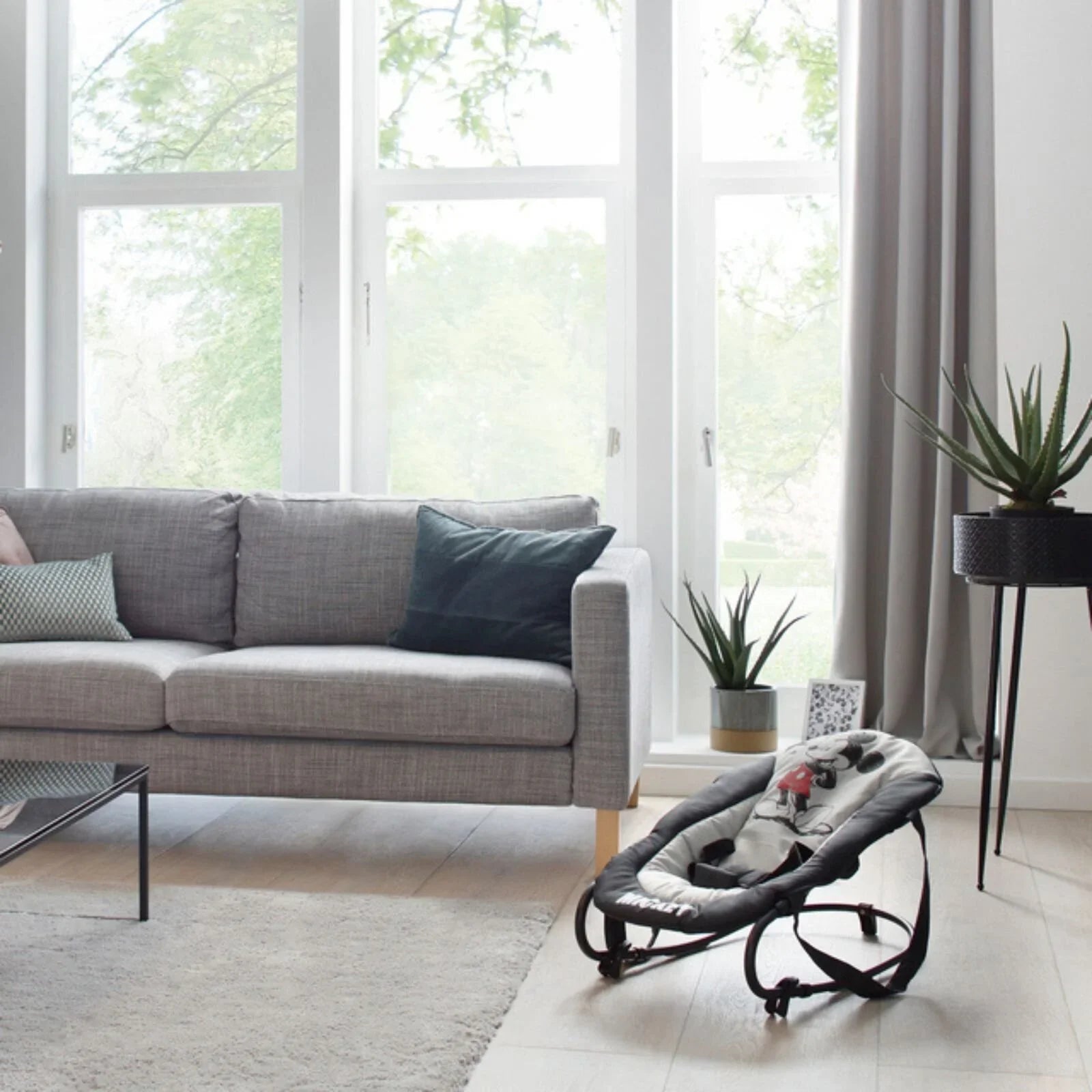 Hauck Disney Rocky Bouncer Chair - Mickey Stars