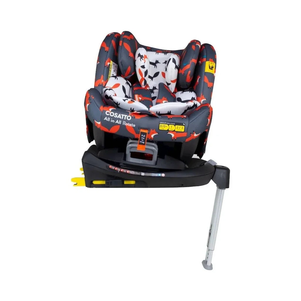 Cosatto All in All 360 Rotate i-Size Group 0+/1/2/3 Car Seat - Charcoal Mister Fox