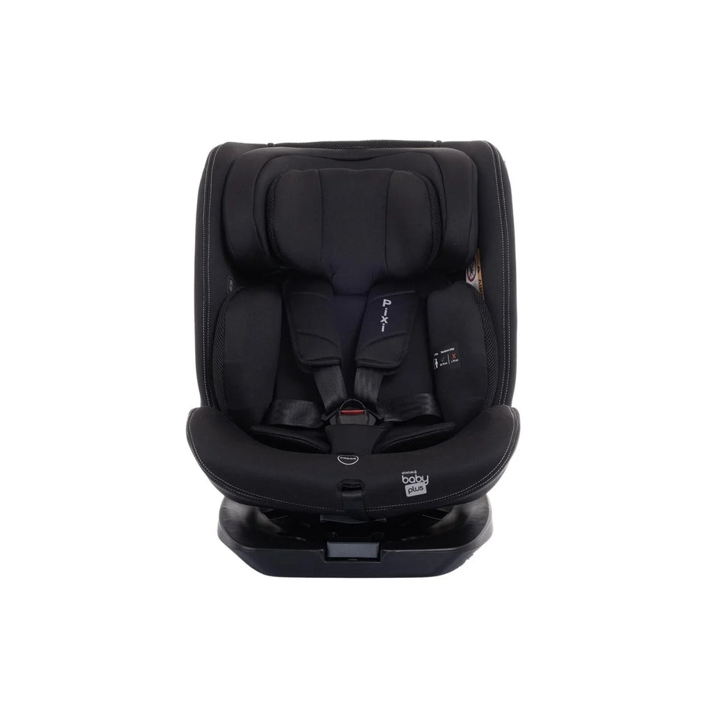 baby plus Pixi i-Size Group 0+/1/2/3 (Birth to 12 Years) Car Seat - Black