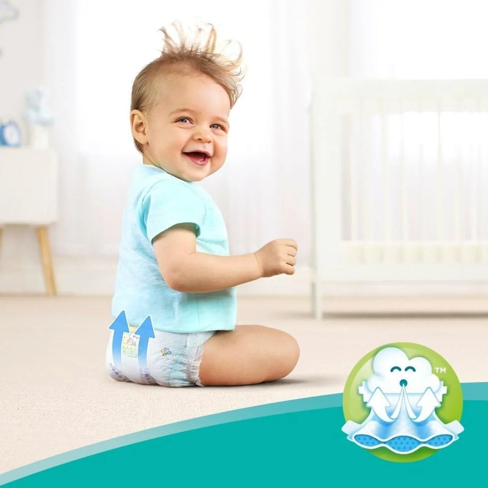 Pampers Baby Dry Size 5 Jumbo Pack - 72 nappies