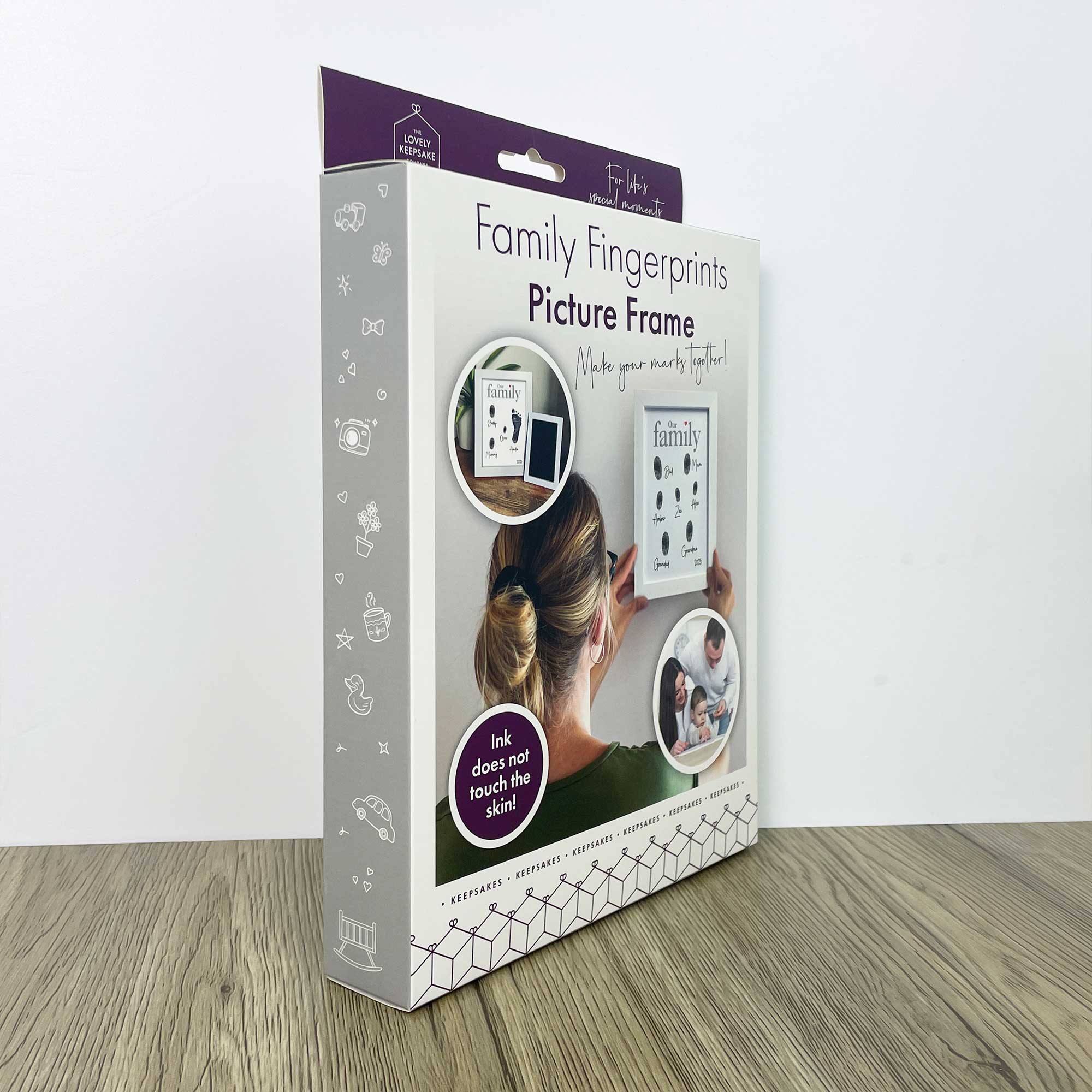 Family Fingerprints Picture Frame - Baby&More