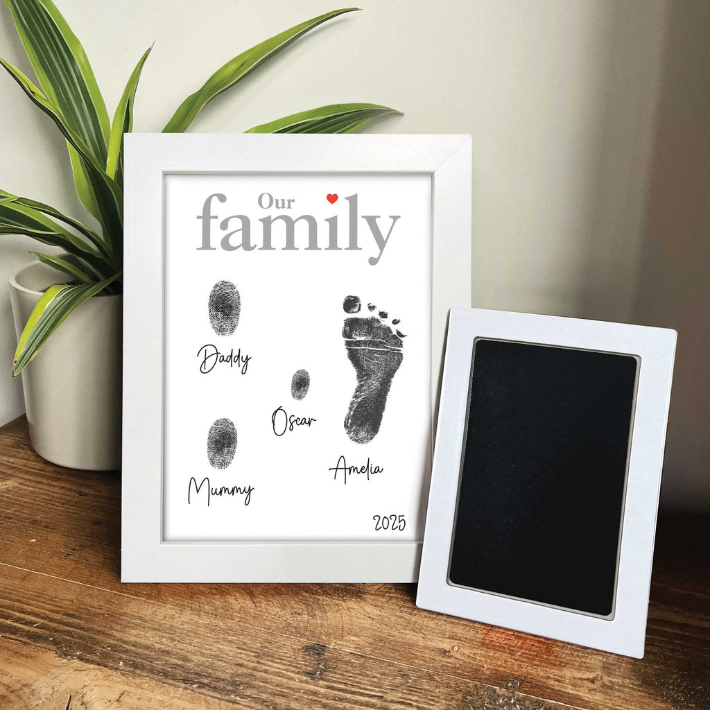 Family Fingerprints Picture Frame - Baby&More