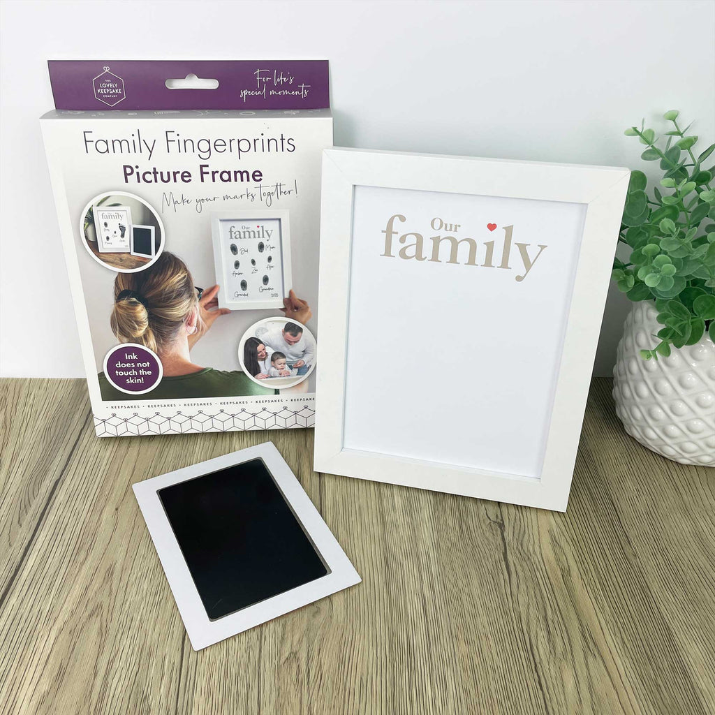 Family Fingerprints Picture Frame - Baby&More