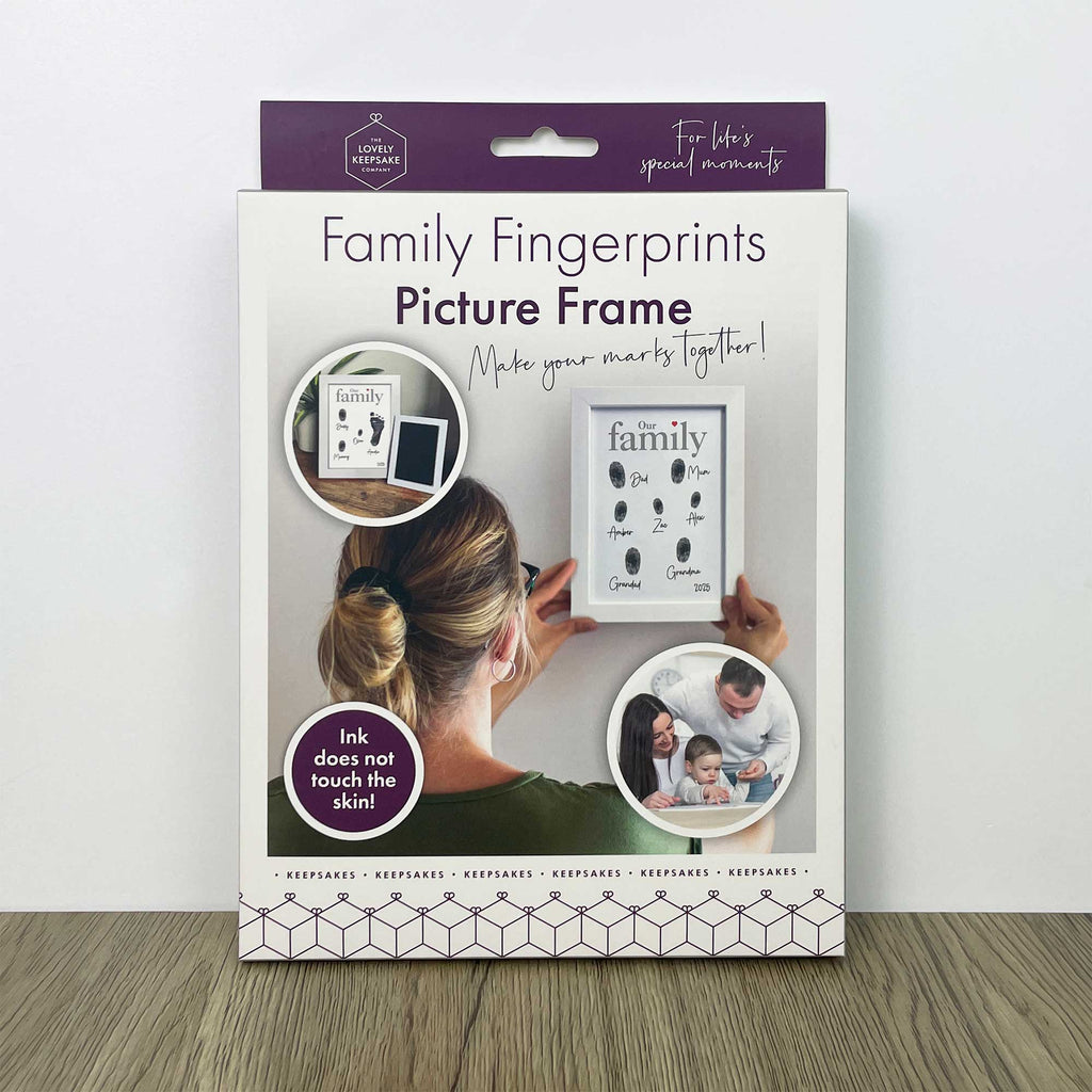 Family Fingerprints Picture Frame - Baby&More