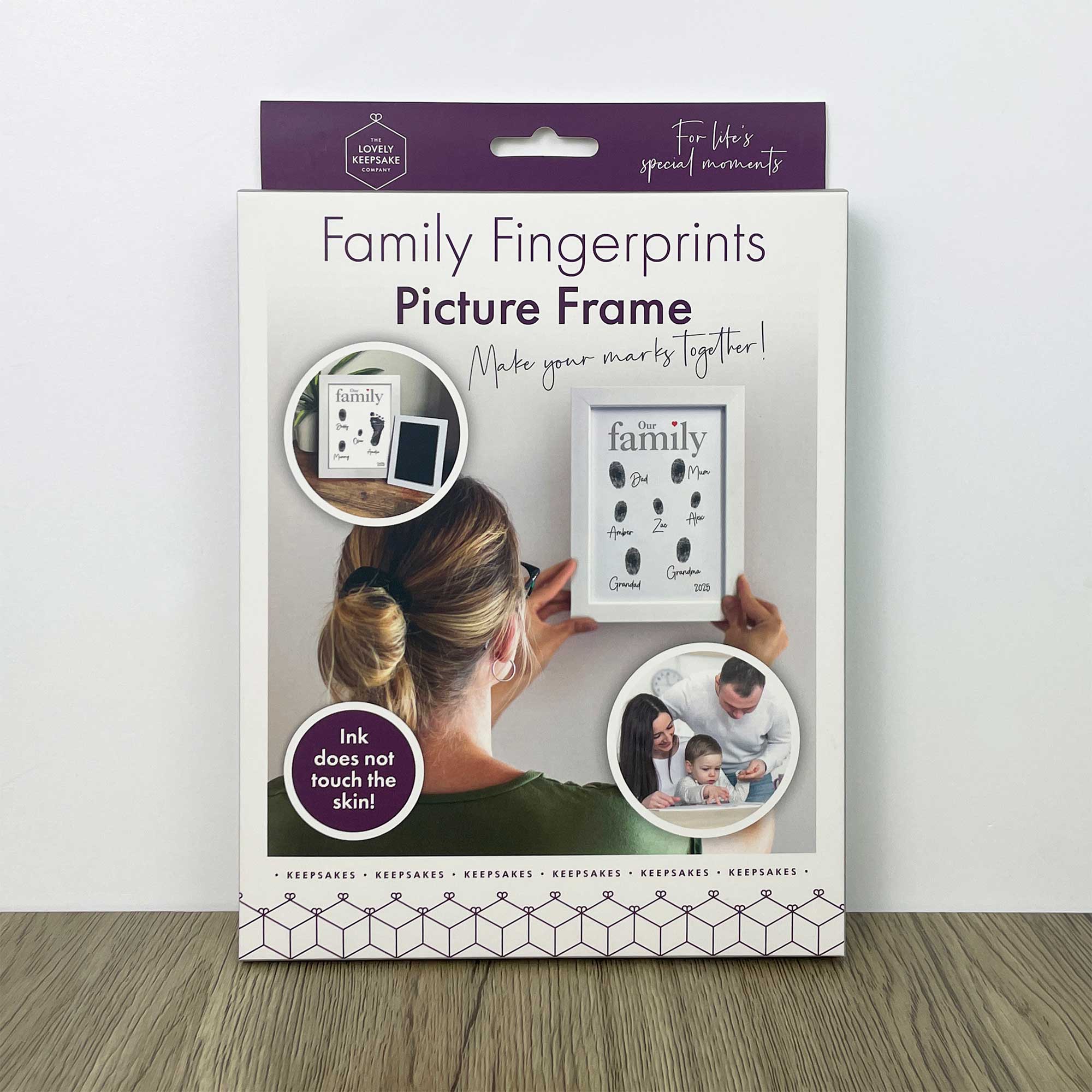 Family Fingerprints Picture Frame - Baby&More