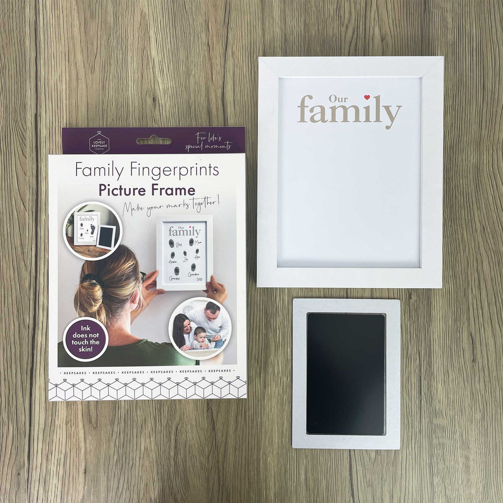 Family Fingerprints Picture Frame - Baby&More