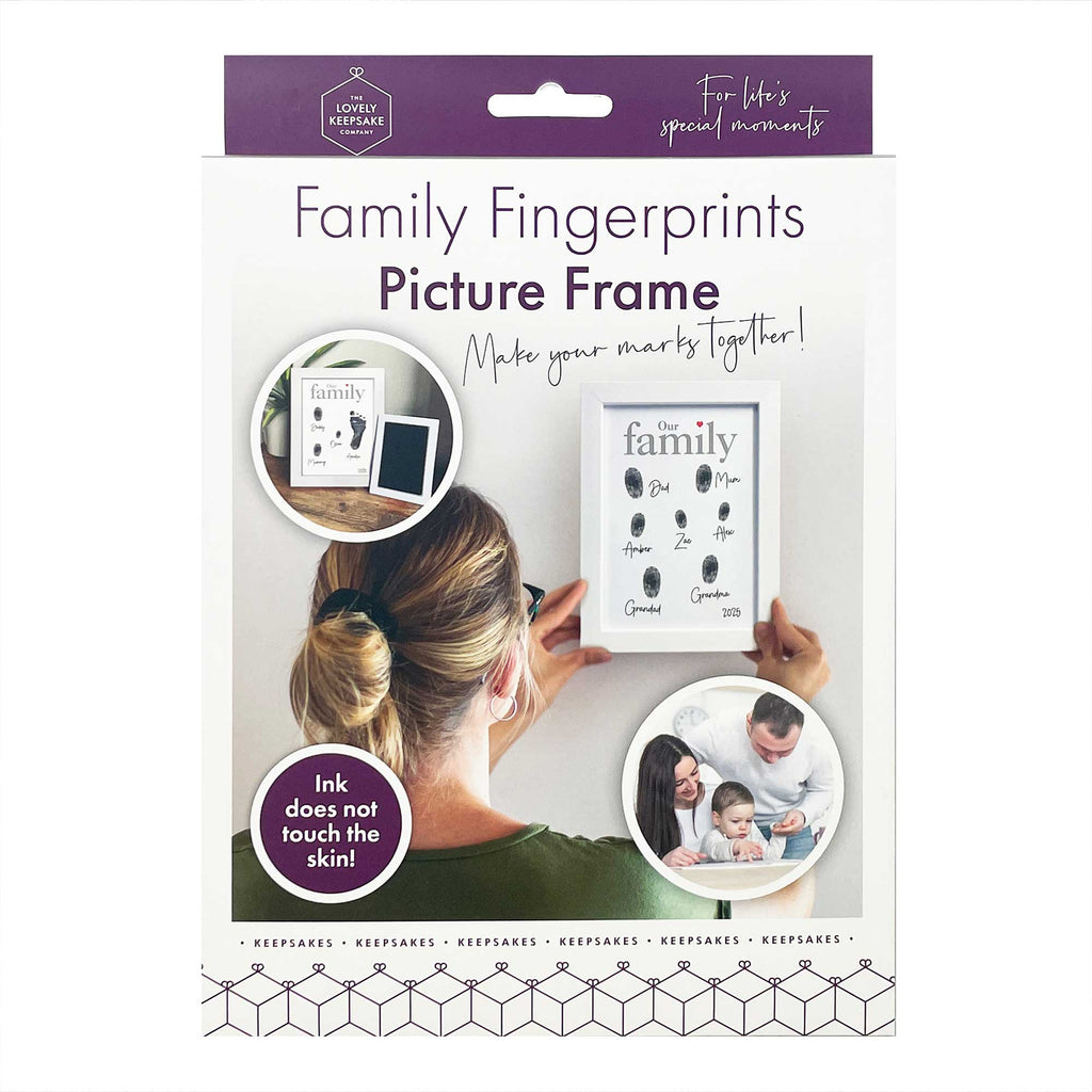 Family Fingerprints Picture Frame - Baby&More