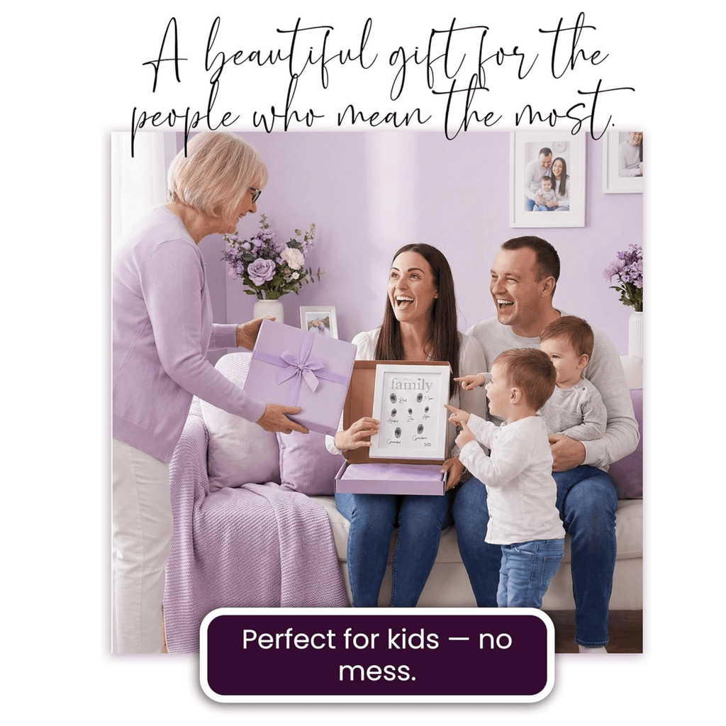 Family Fingerprints Picture Frame - Baby&More
