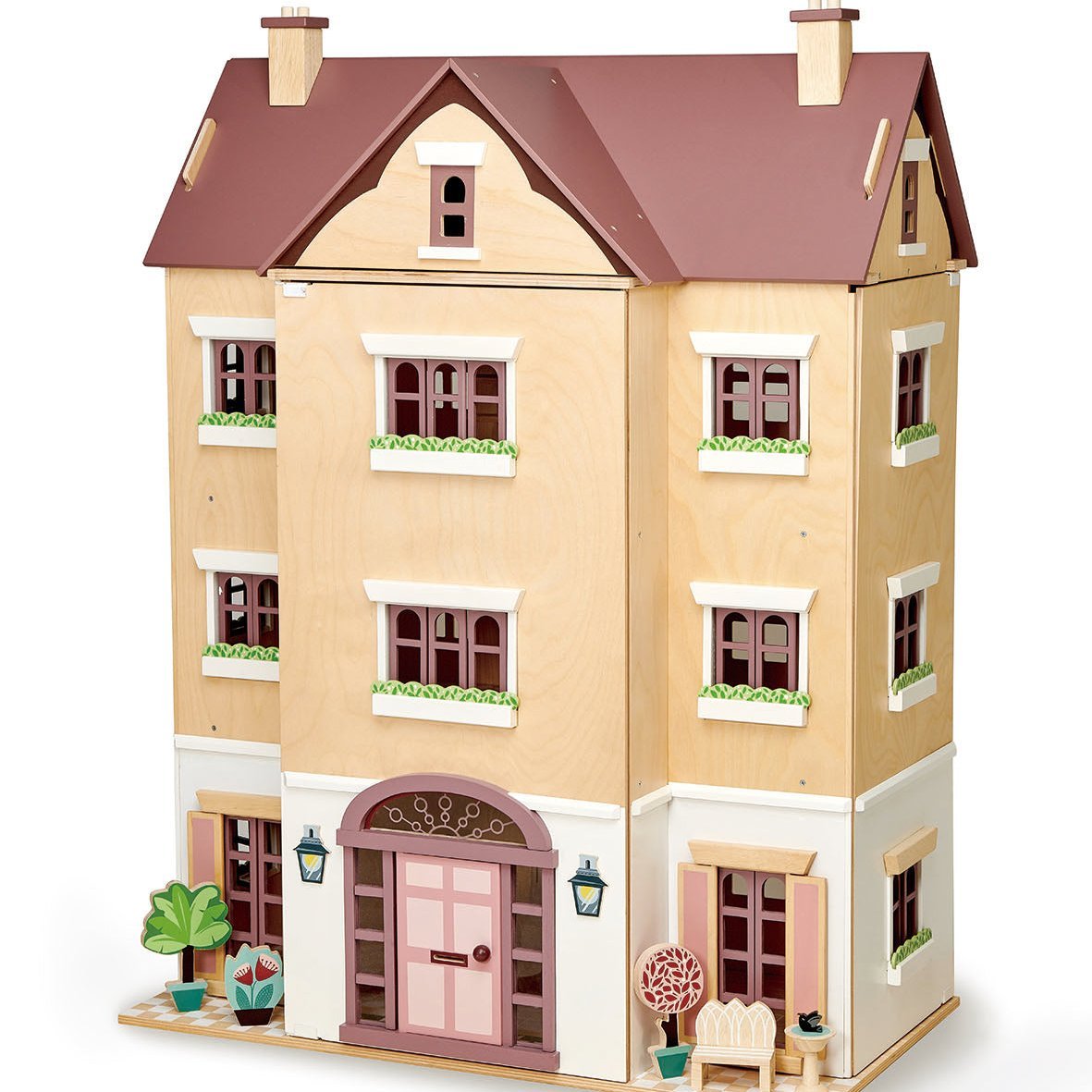 Fantail Hall Wooden Dolls House - Baby&More