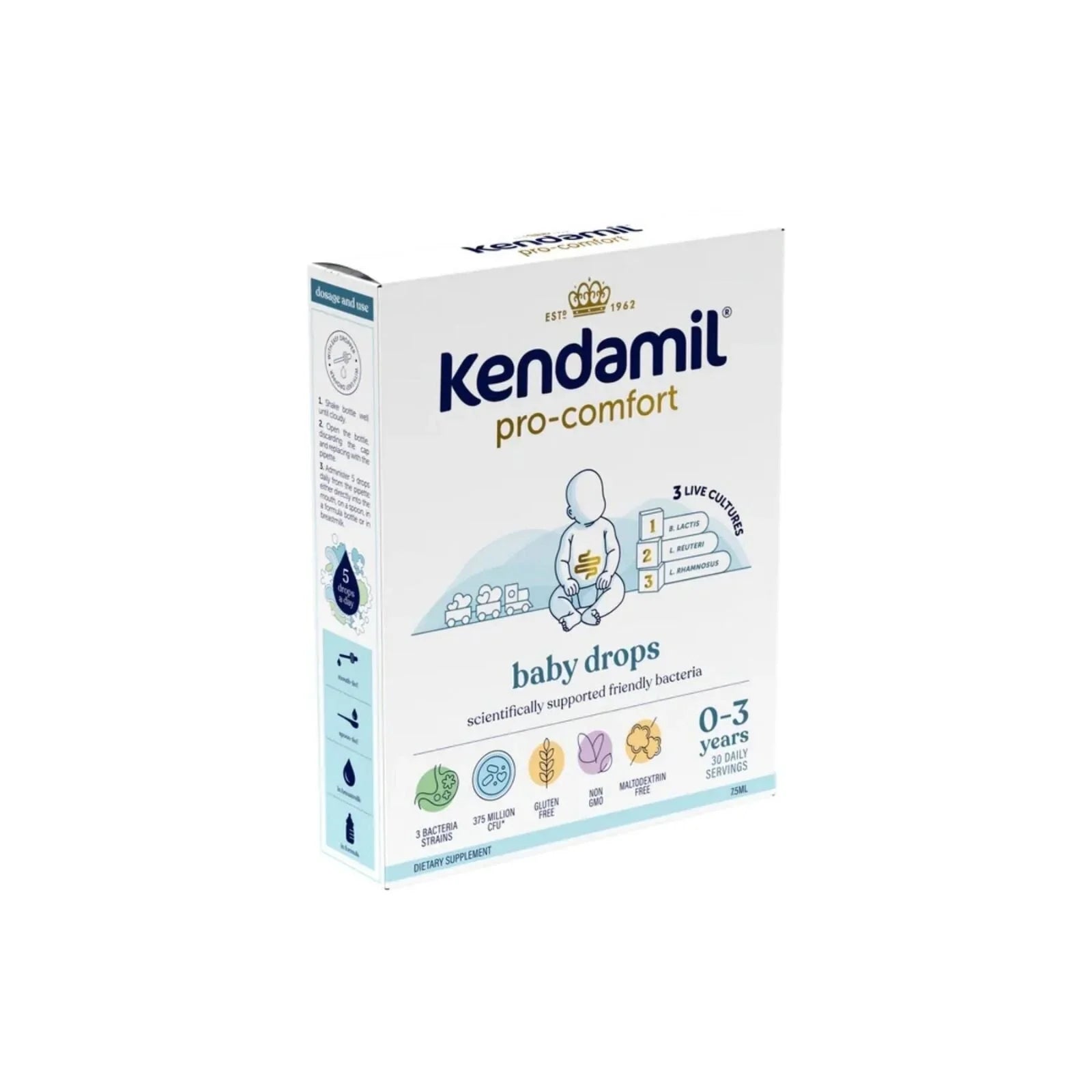 Kendamil Pro Comfort Baby Drops -0-3 years 7.5ml