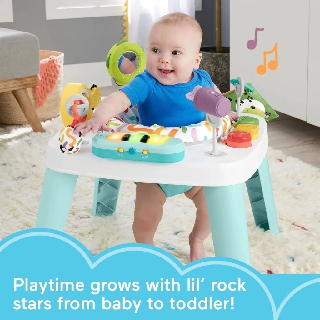 Fisher-Price 3-in-1 Hit Wonder Baby Activity Centre & Toddler Play Table - Baby&More