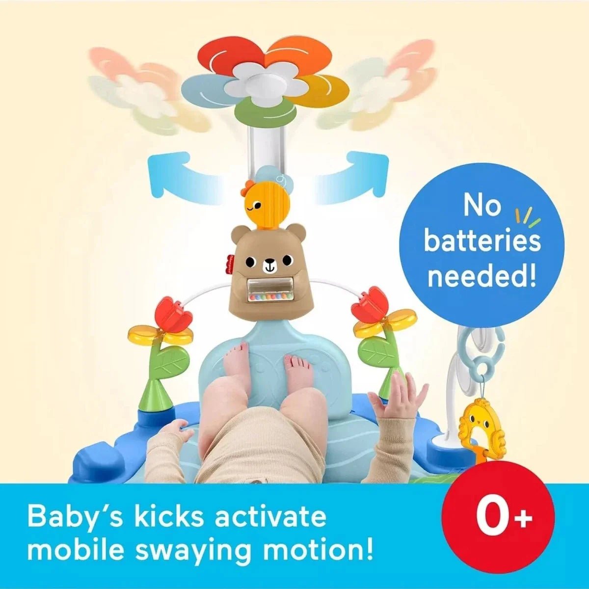 Fisher-Price 3-in-1 Kick & Sway Activity Gym - Baby&More
