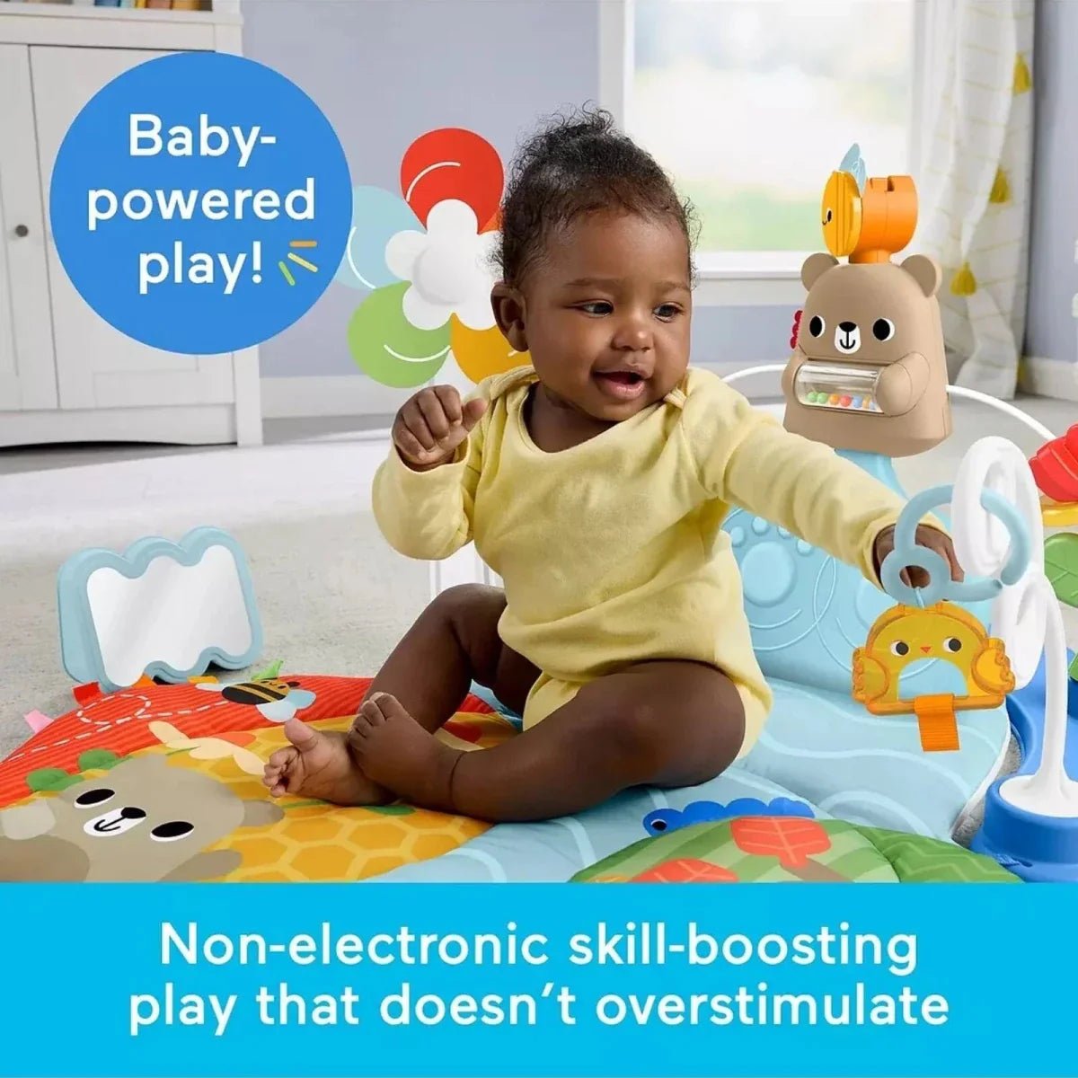 Fisher-Price 3-in-1 Kick & Sway Activity Gym - Baby&More