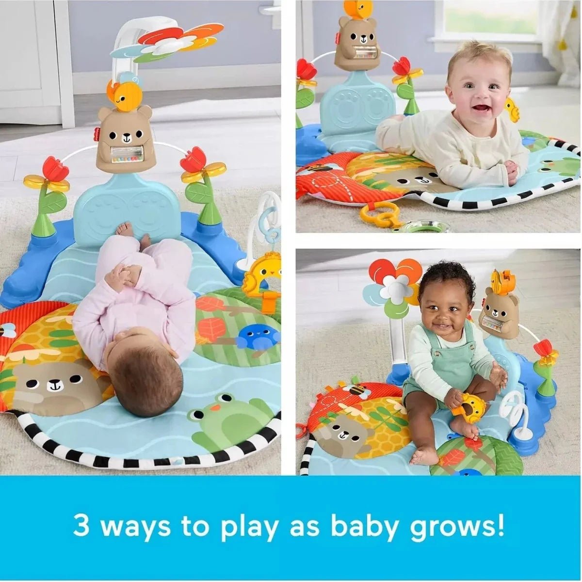 Fisher-Price 3-in-1 Kick & Sway Activity Gym - Baby&More