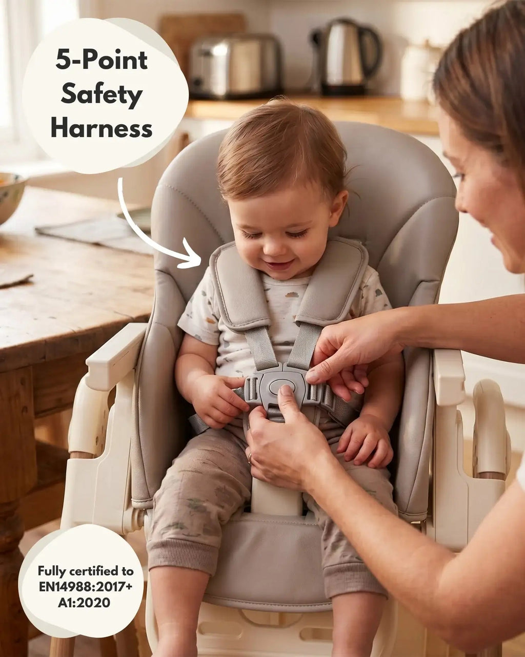 Flare Baby & Toddler Highchair - Beige - Baby&More