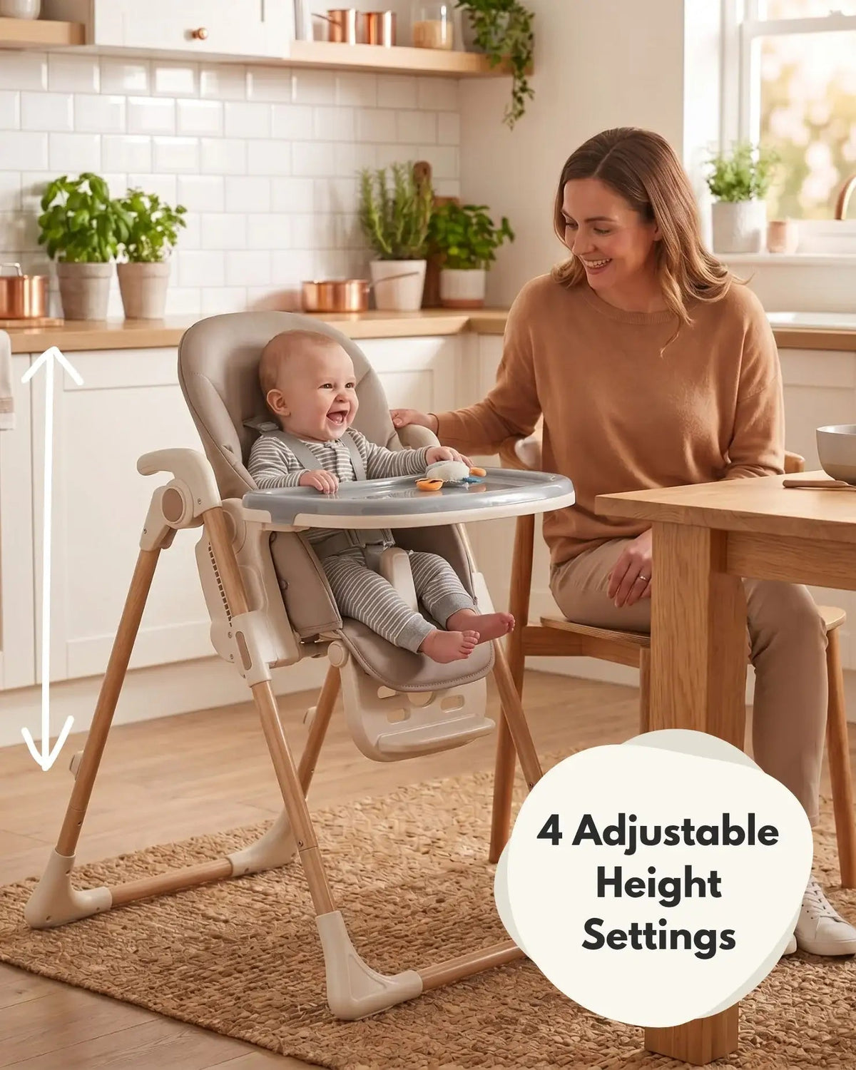 Flare Baby & Toddler Highchair - Beige - Baby&More